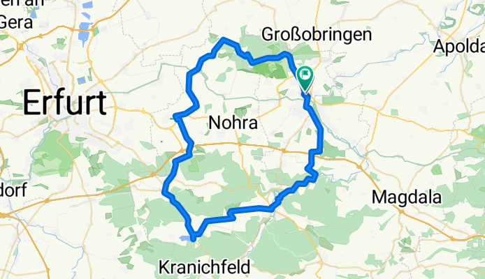 Röhrstraße nach Röhrstraße 8A