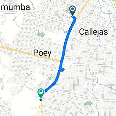 Aranguren, La Habana a Calzada de Bejucal, La Habana