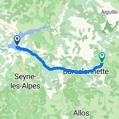 Von Le Sauze-du-Lac bis Jausiers