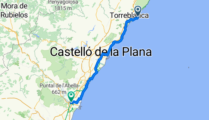 Alcossebre - Sagunto