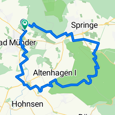 Von Bad Münder nach Hospizgarten Bad Münder