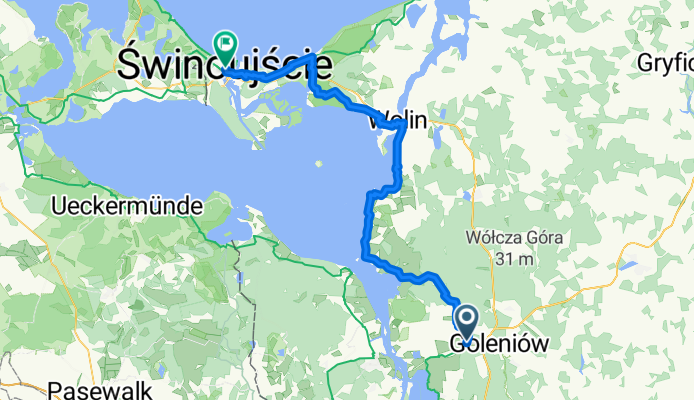 Teil 19: Von Gmina Goleniów bis Swinemünde