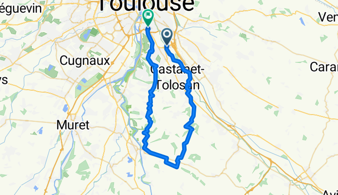 Avenue Pierre-Georges Latécoère, Ramonville-Saint-Agne to Avenue de l'URSS, Toulouse