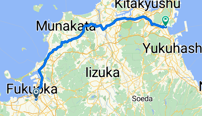 Route to Kitakyushu