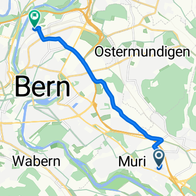 Thunstrasse, Muri b. Bern nach Dändlikerweg, Bern