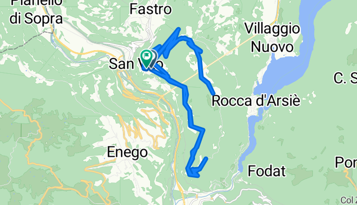 Da Via Papa Luciani a Via Papa Luciani