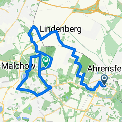 Wörlitzer Straße, Berlin nach Ückeritzer Ring, Berlin