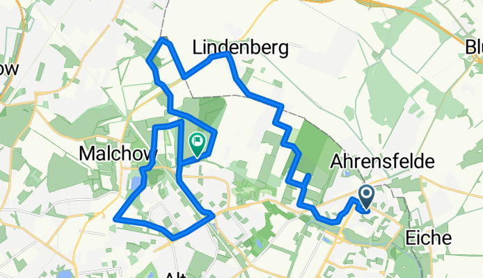 Wörlitzer Straße, Berlin nach Ückeritzer Ring, Berlin