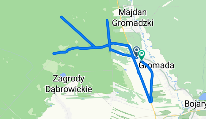 Gromada, Biłgoraj do Gromada, Biłgoraj