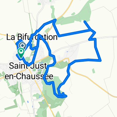 Rue de Catillon, Saint-Just-en-Chaussée à Rue Tailbouis, Saint-Just-en-Chaussée