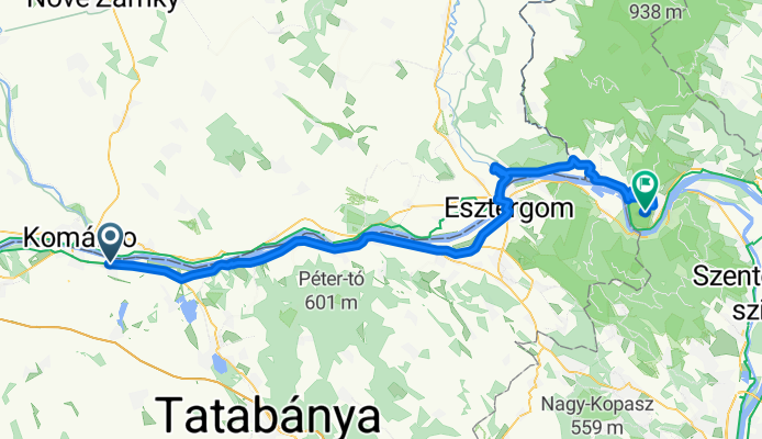 +36 Útvonal ide: Juliánus Kilátó