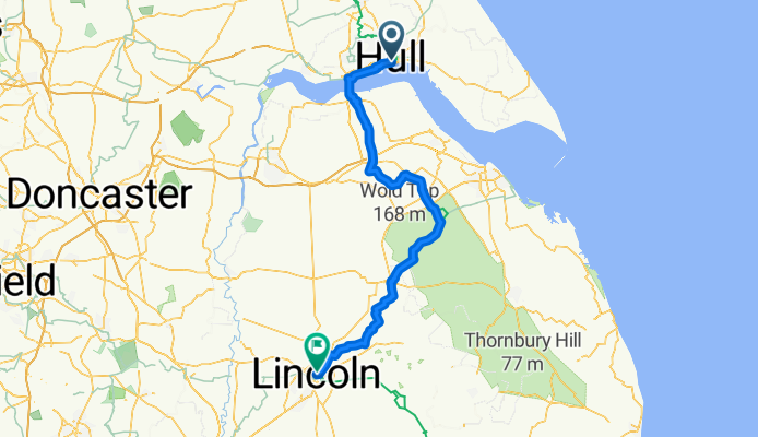 D9  Hull to Lincoln