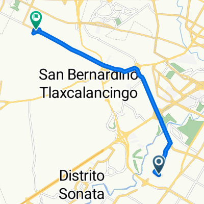 De Del Carmen a Av. Maximino A. Camacho