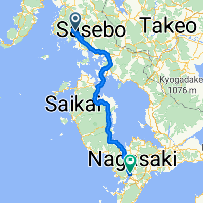 사세보 시 - 나가사키 시