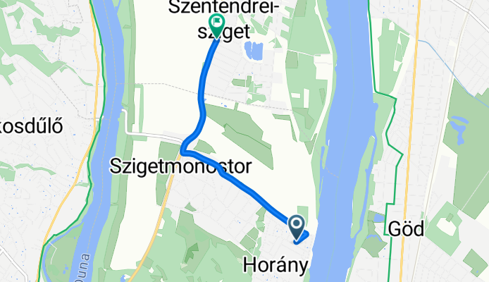 Jácint utca - Csóka utca