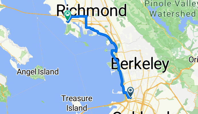 From Emeryville to Richmond