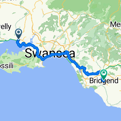 A484, Carmarthenshire to Nolton Street, Bridgend