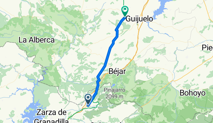Hervás - Fuenterroble de Salvatierra