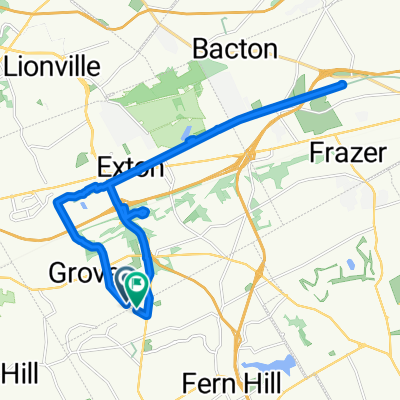 Burke Rd, West Chester to Burke Rd, West Chester