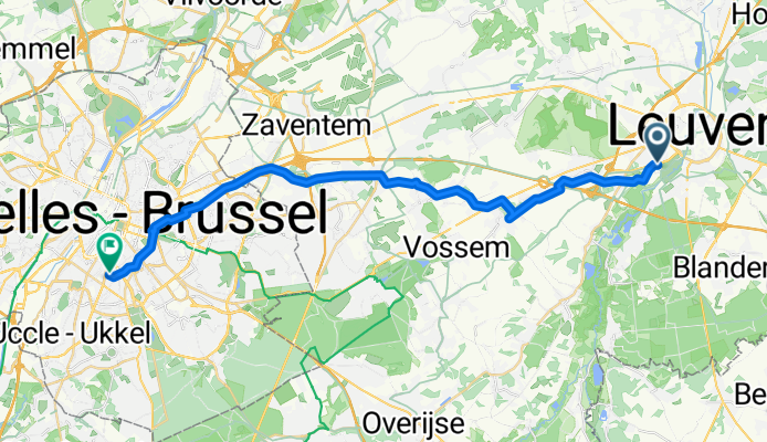 Remisebosweg to Rue Simonis