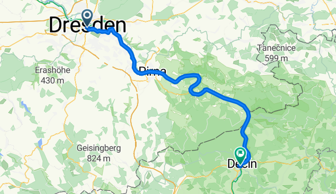 Dresden - Děčín