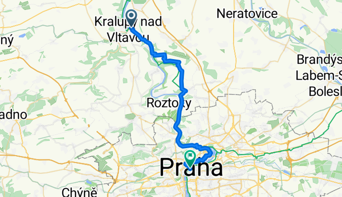 Kralupy nad Vltavou - Praag