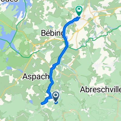 Center Parcs - Hameau X nach Passage de l'Écrevisse