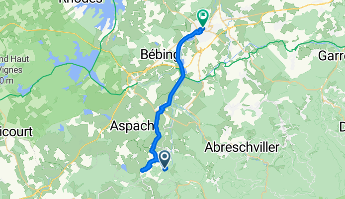 Center Parcs - Hameau X nach Passage de l'Écrevisse