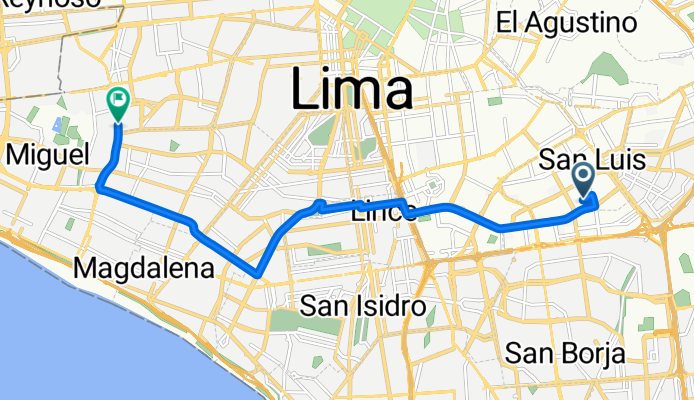 De Oviedo a Avenida Universitaria