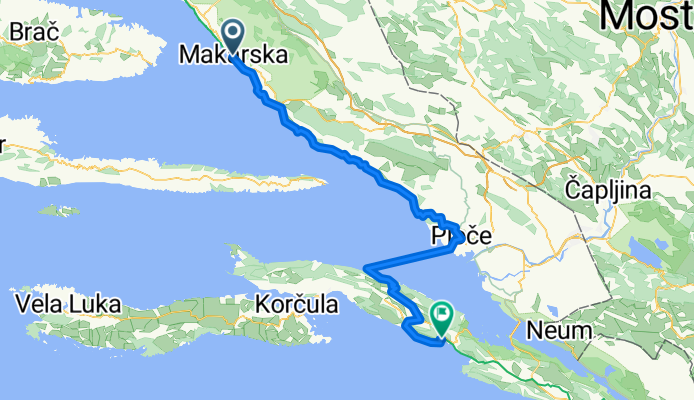 Tag 3: Makarska bis Trstenik