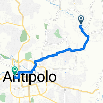 Poinsettia Street to Antipolo City