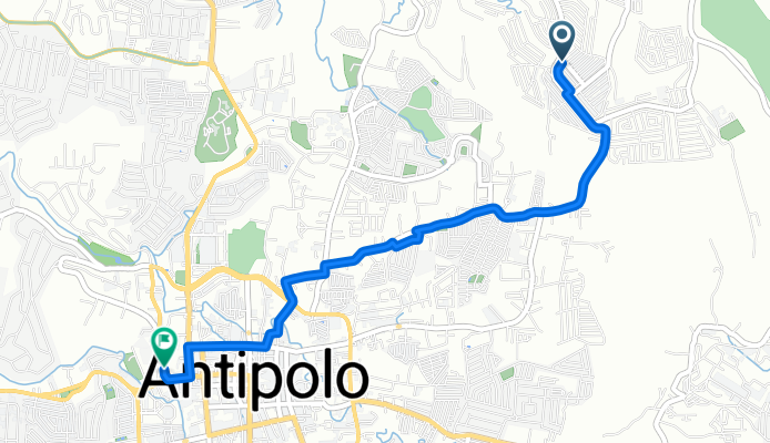 Poinsettia Street to Antipolo City