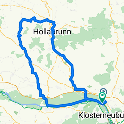 Runde Korneuburg - Tulln - Hollabrunn - Stockerau - Korneuburg