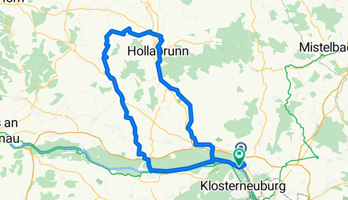 Runde Korneuburg - Tulln - Hollabrunn - Stockerau - Korneuburg
