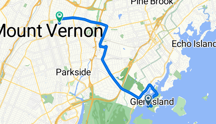 Pelham Manor to Cottage Ave, Mount Vernon