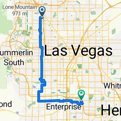 Beginning route to work