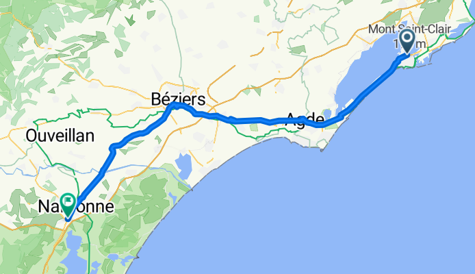 Sète - Narbonne