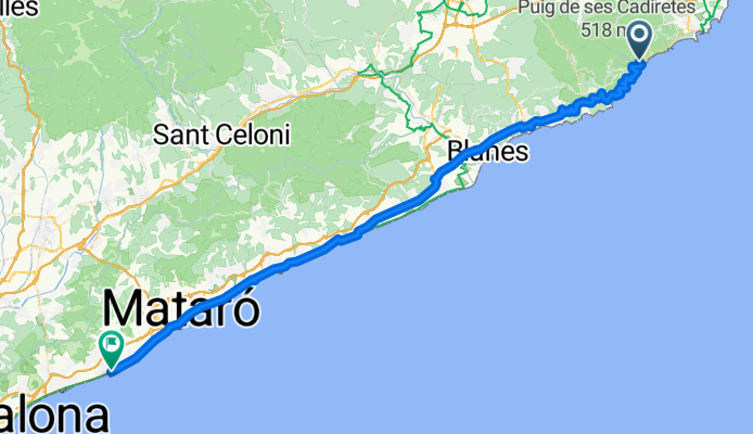 Tossa de Mar - Premià de Mar