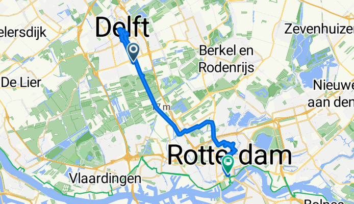 Turbineweg, Delft to Eendrachtsweg, Rotterdam