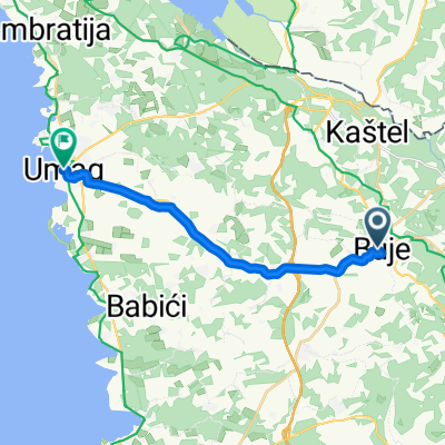 From Buje to Umag
