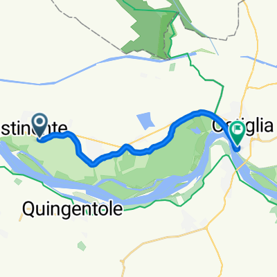 Via Monsignor Luigi Martini, Sustinente nach Via Gnocchi Viani, Ostiglia