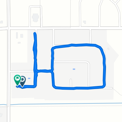 Charleston St, Hutchinson to Charleston St, Hutchinson