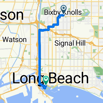 Boyar Ave, Long Beach to Aquarium Way, Long Beach