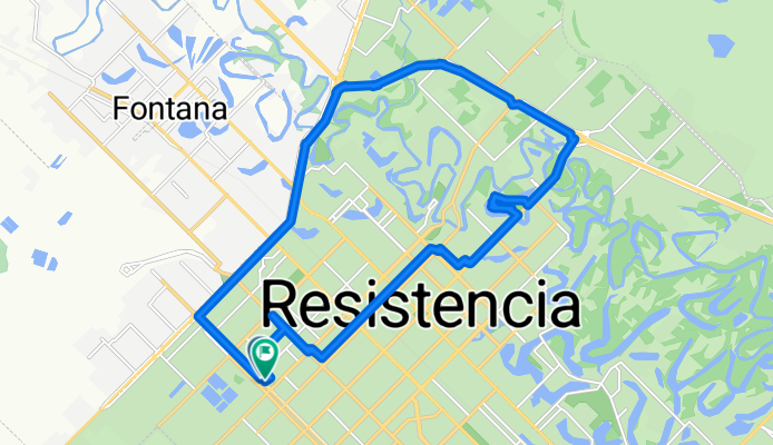 De Avenida Islas Malvinas a Avenida Islas Malvinas