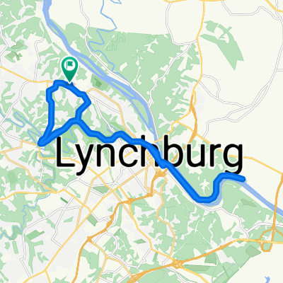 W Princeton Cir, Lynchburg to W Princeton Cir, Lynchburg