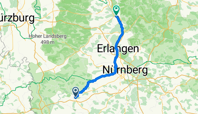 Ansbach - Hirschaid