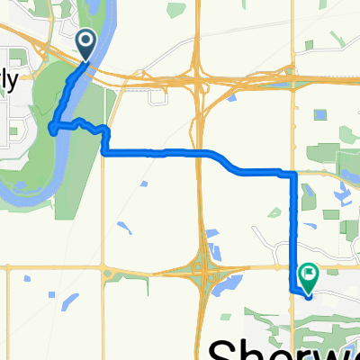 River Valley Hermitage, Edmonton to Mission St, Strathcona County