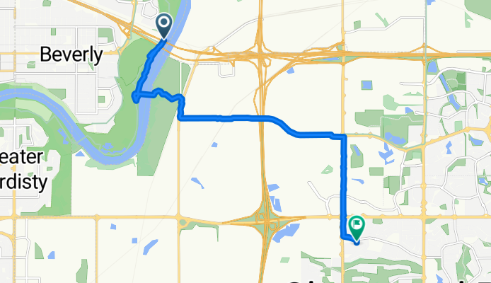 River Valley Hermitage, Edmonton to Mission St, Strathcona County
