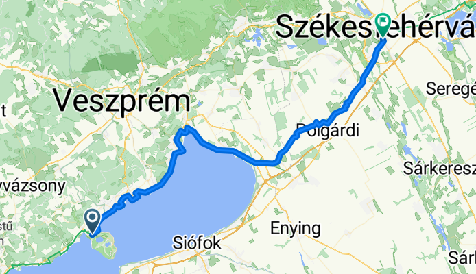 Tihany - Székesfehérvár