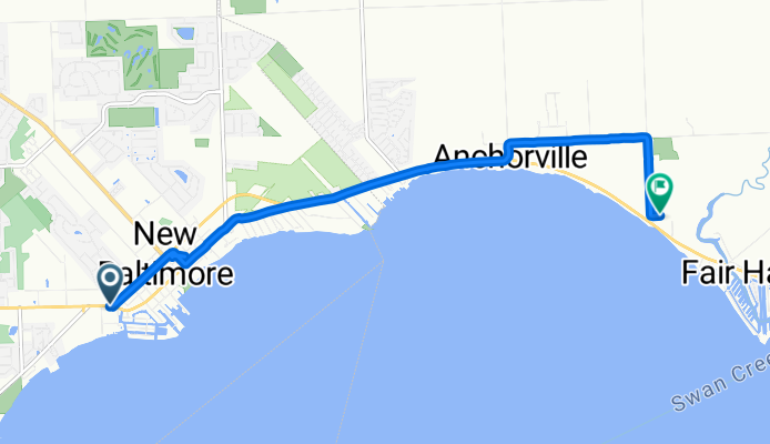 Mile Road to Saint Clair Avenue